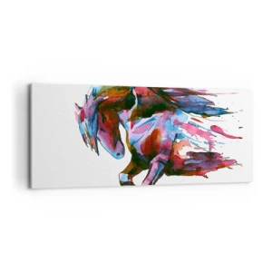 Bild auf Leinwand - Leinwandbild - In Verzückung - 100x40 cm