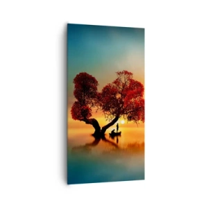 Bild auf Leinwand - Leinwandbild - Oddaysons und die Stille der Weltlosen - 65x120 cm