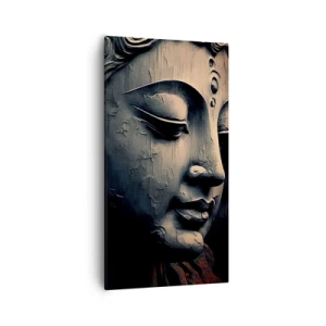 Bild auf Leinwand - Leinwandbild - Im Einklang mit der Welt - 55x100 cm