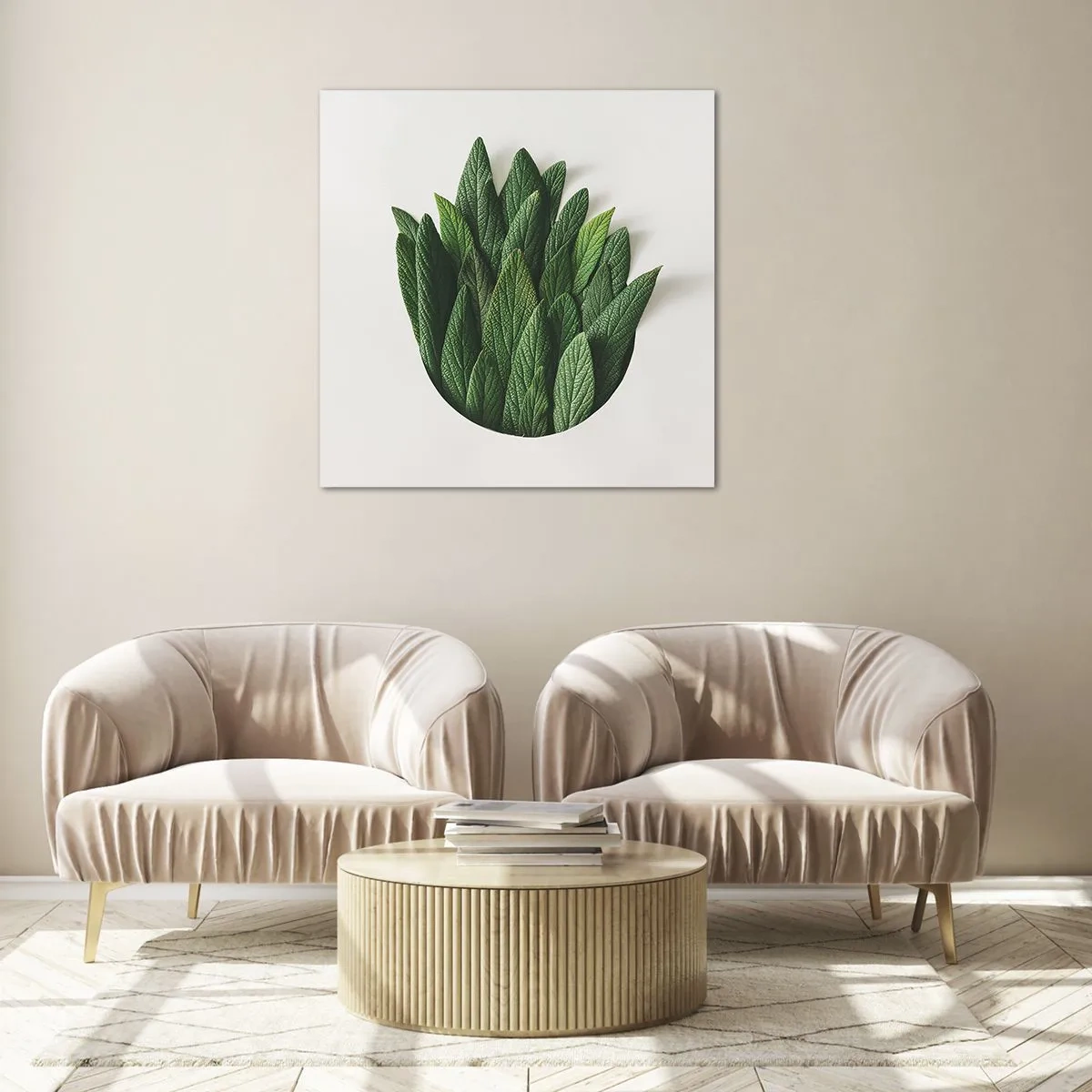 Glasbild - Bild auf glas - Ungebremste Neugier - 60x60 cm