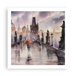 Poster - Leute verändern sich nicht - 60x60 cm