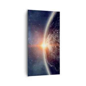 Bild auf Leinwand - Leinwandbild - In einer neuen Perspektive - 65x120 cm