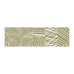 Fototapetenmuster Standard Eco - Komplizierte Abstraktion in Weiß - Boho, Minimalismus, Stück - 100x30 cm