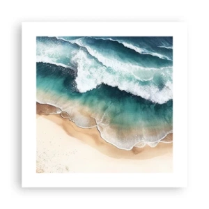 Poster - Das ewige Treffen - 40x40 cm