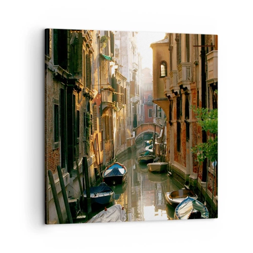 Bild auf Leinwand - Leinwandbild - In einer venezianischen Gasse - 50x50 cm