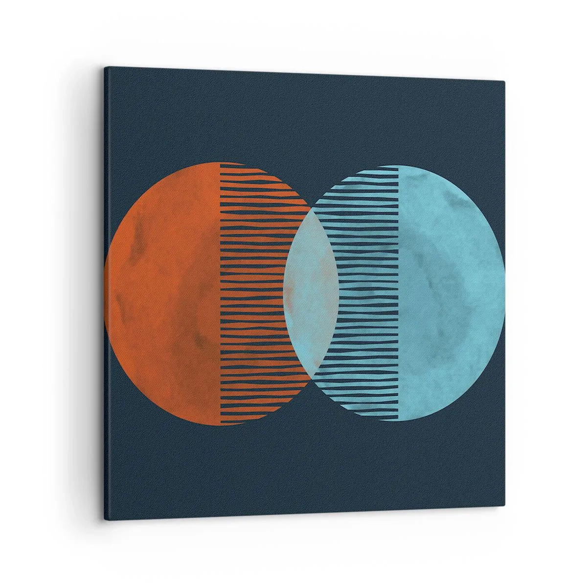 Bild auf Leinwand - Leinwandbild - Astronomische Fantasie - 50x50 cm