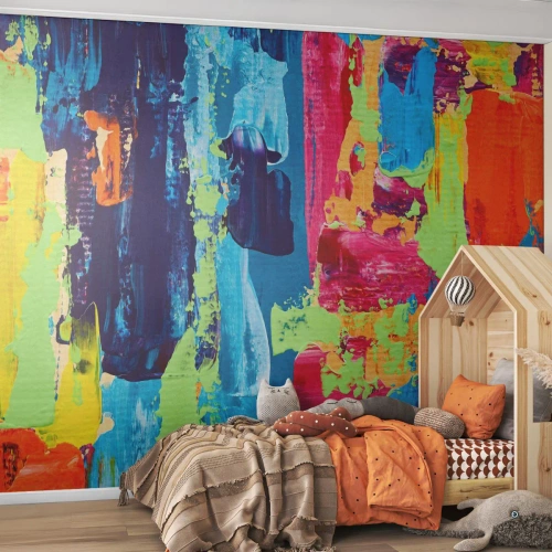 Fototapete Premium Sand - Das Leben ist wunderschoen! - Abstraktion, Grafik, Stück - 350x256 cm