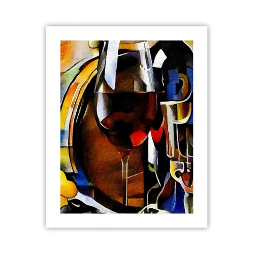 Poster - Und die Welt nimmt Farben an - 40x50 cm