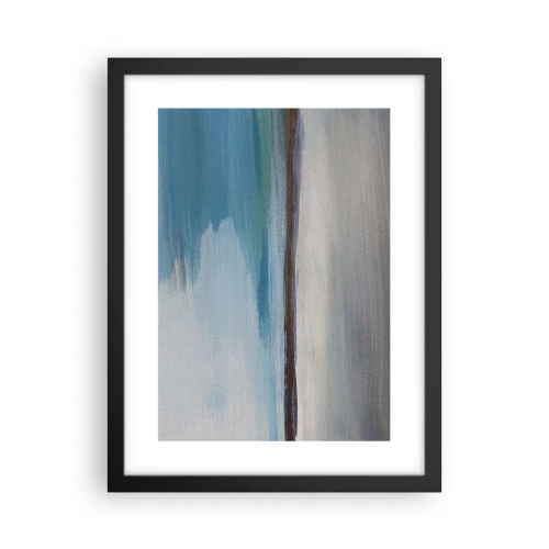 Poster in einem schwarzem Rahmen - Horizontale Landschaft - 30x40 cm