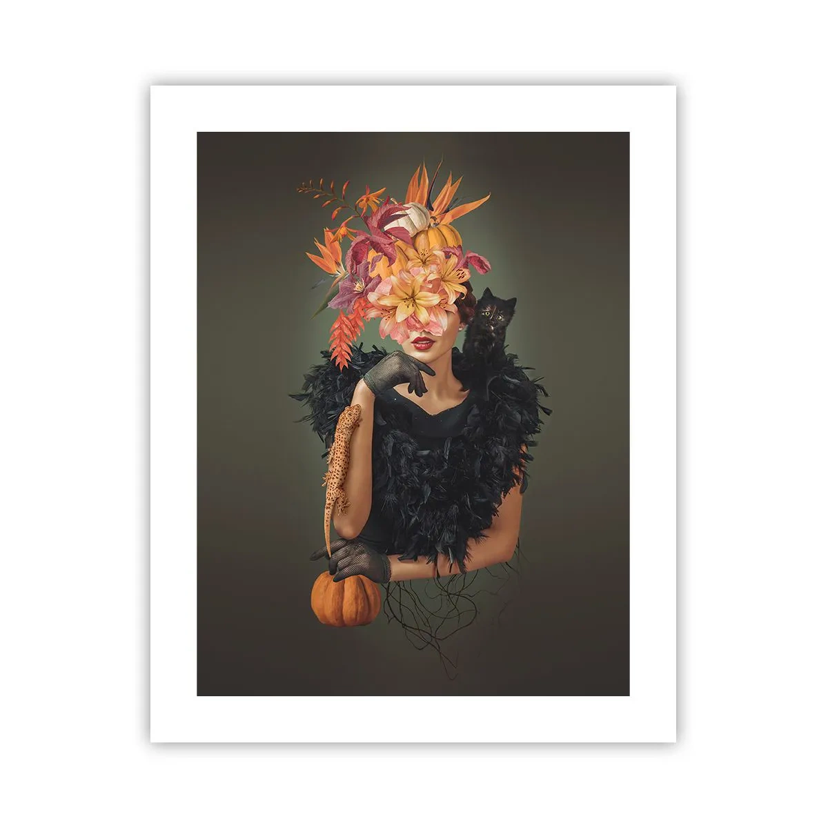 Poster - Der Zauber einer Hexe - 40x50 cm
