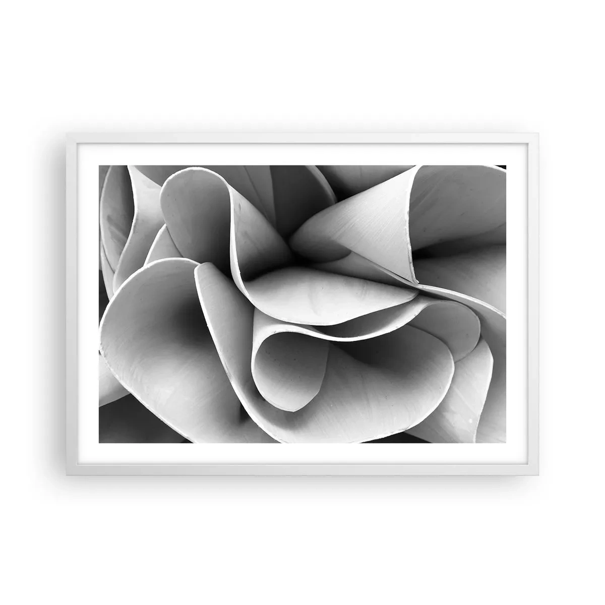 Poster in einem weißen Rahmen - Es passiert im Weltraum - 70x50 cm
