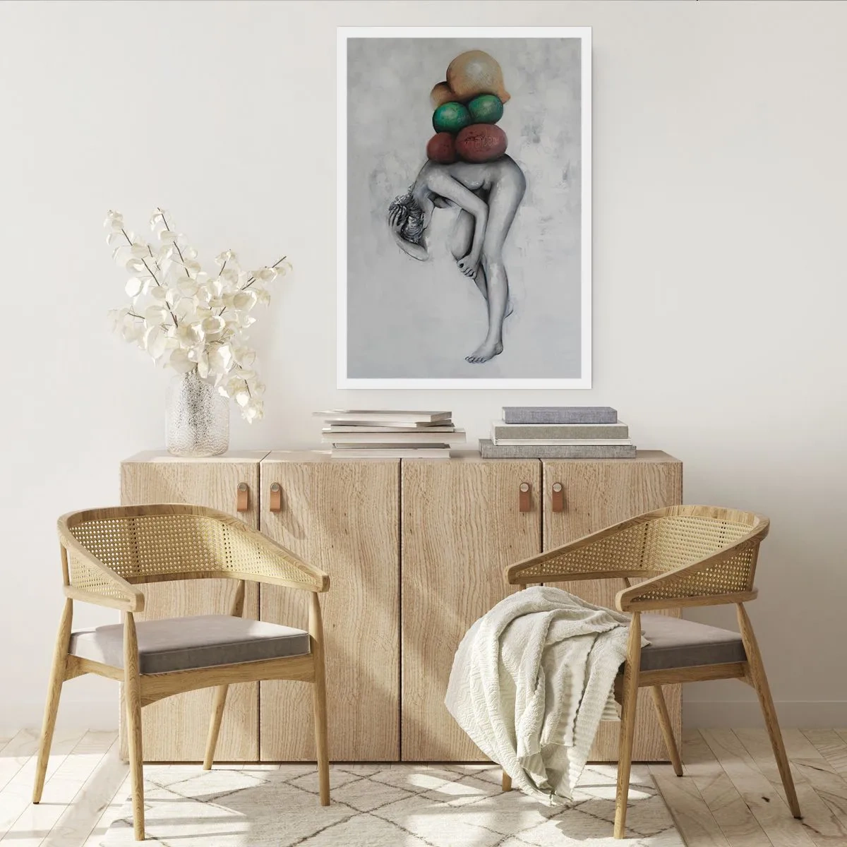 Poster - Last des Lebens - 30x40 cm