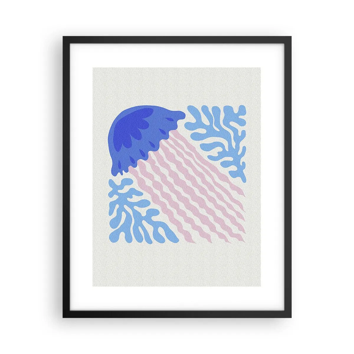 Poster in einem schwarzem Rahmen - Wie aus einer anderen Welt - 40x50 cm