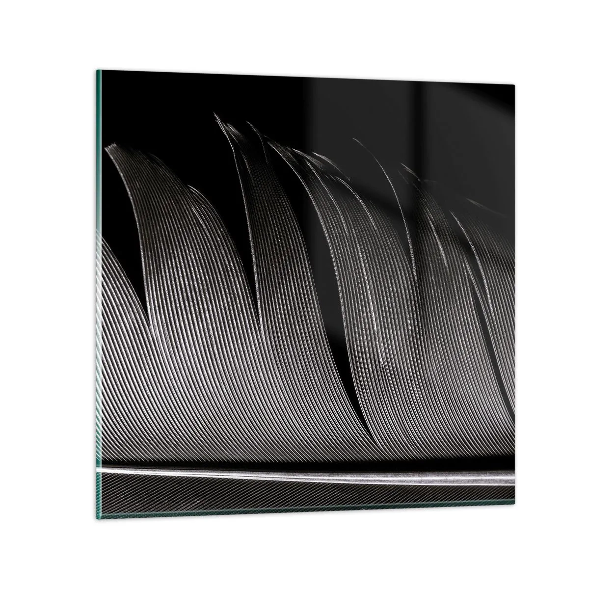 Glasbild - Bild auf glas - Stift – ein wunderbares Design - 40x40 cm