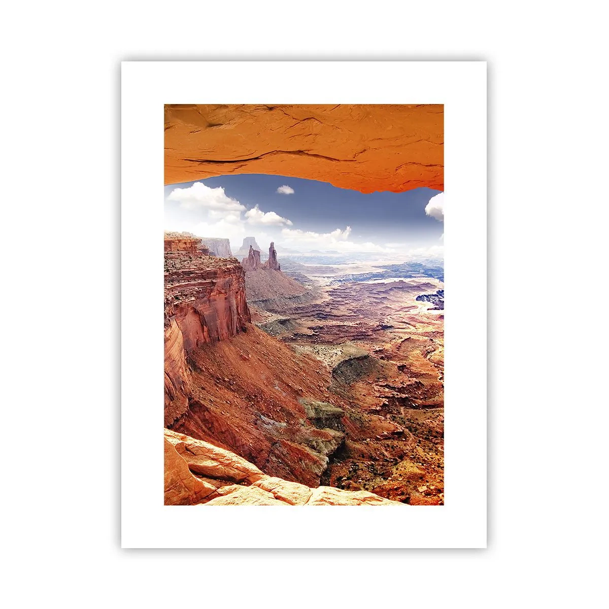 Poster - Von der Natur selbst geschnitzt - 30x40 cm