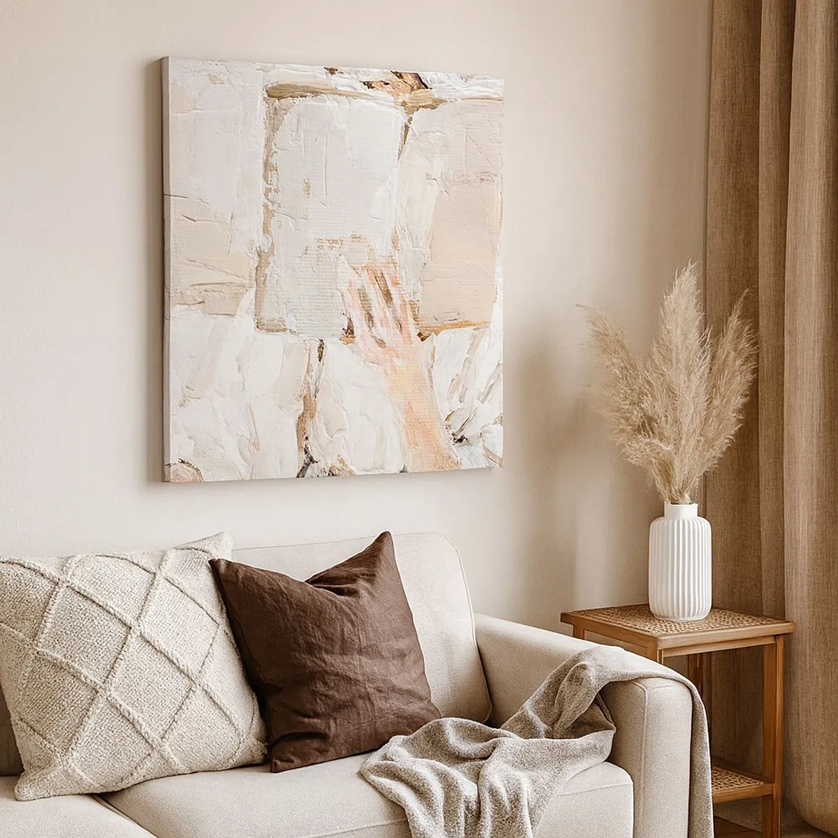 Bild auf Leinwand - Leinwandbild - In einer anderen Welt - 30x30 cm