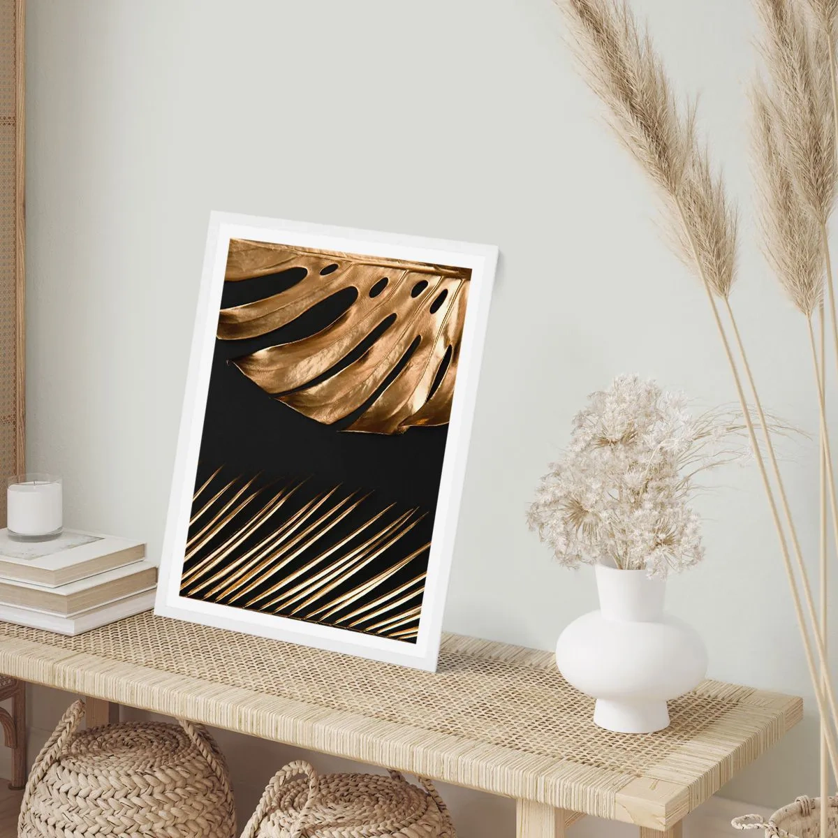 Poster in einem weißen Rahmen - Anders und genauso teuer - 61x91 cm