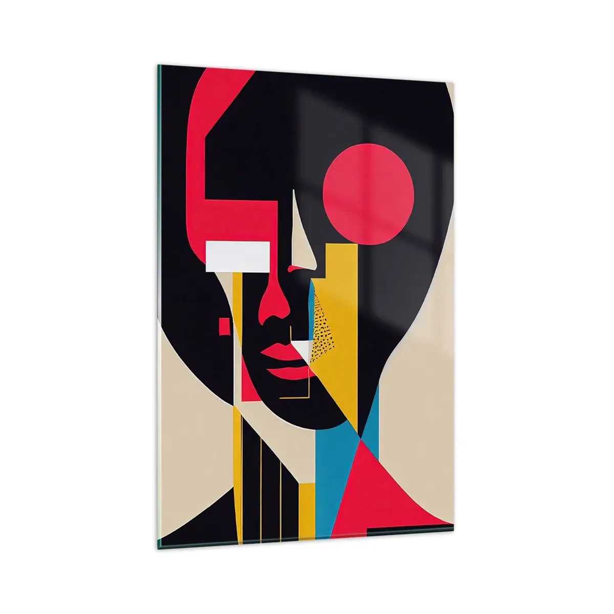 Glasbild - Bild auf glas - Ihre innere Welt - 80x120 cm