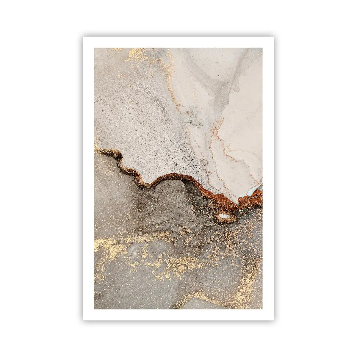 Poster - An der Grenze der Farben - 61x91 cm