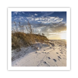 Poster - Einladung zu einem Spaziergang - 60x60 cm