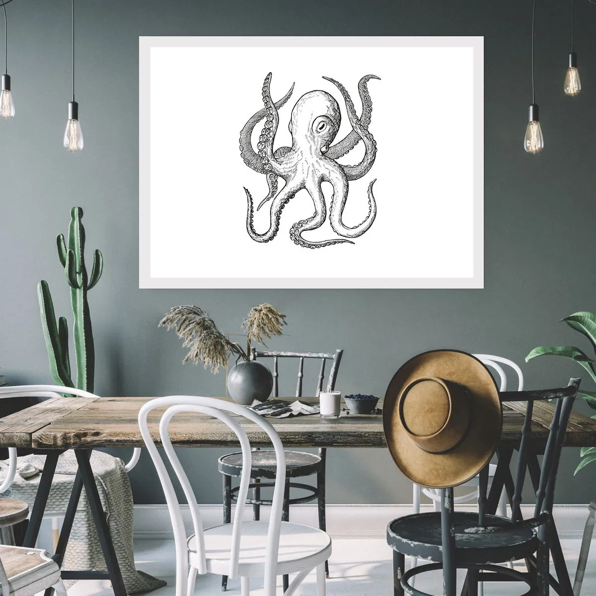 Poster - Mit den Wellen tanzen - 70x50 cm