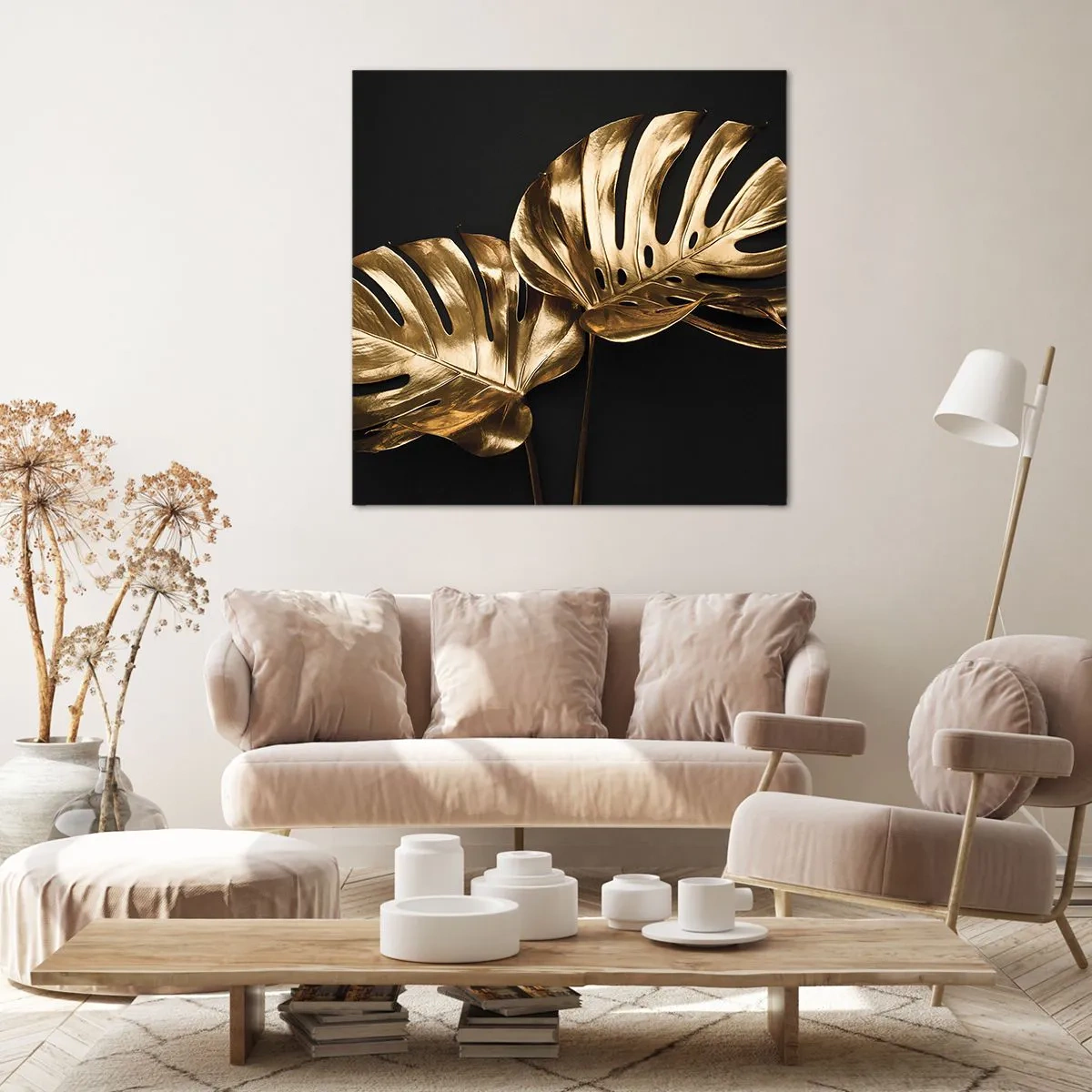 Bild auf Leinwand - Leinwandbild - Die Schätze der Natur - 50x50 cm