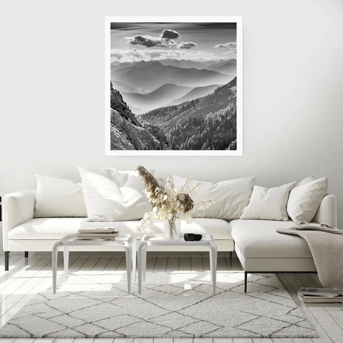 Poster - Bis zum Horizont - 50x50 cm