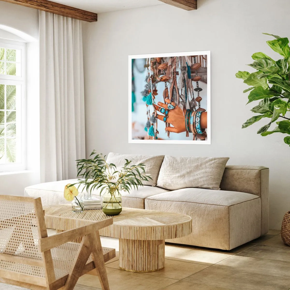 Poster - Lokale Schätze - 40x40 cm