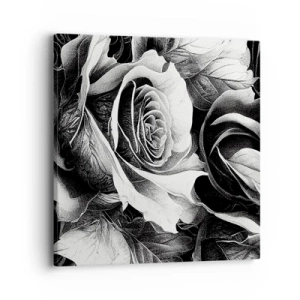 Bild auf Leinwand - Leinwandbild - Immer Königin - 40x40 cm