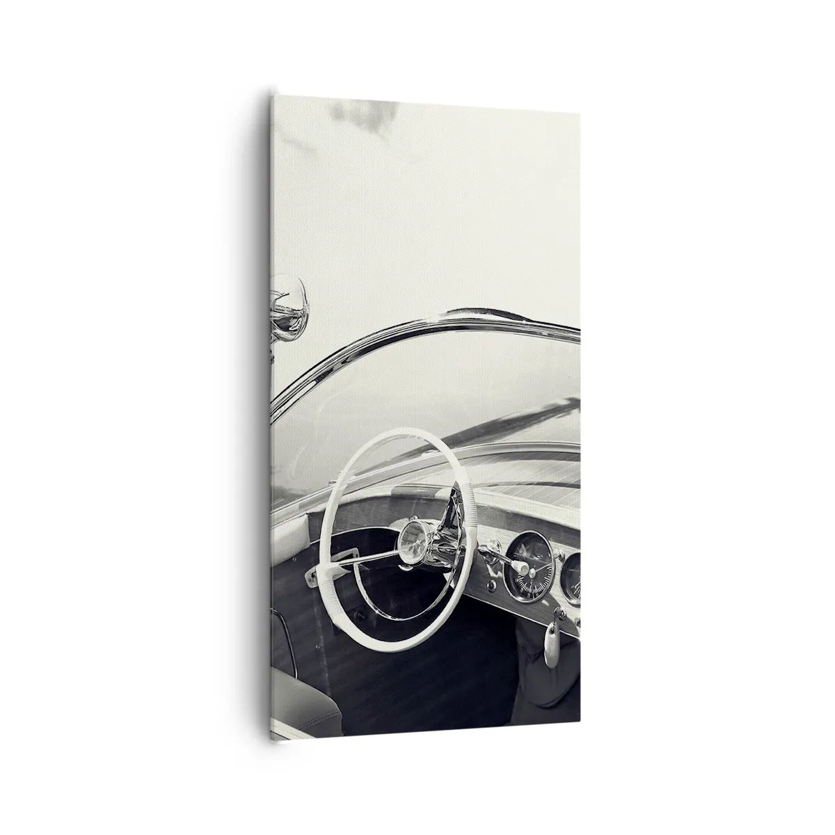 Bild auf Leinwand - Leinwandbild - Wetter für die Reichen - 65x120 cm