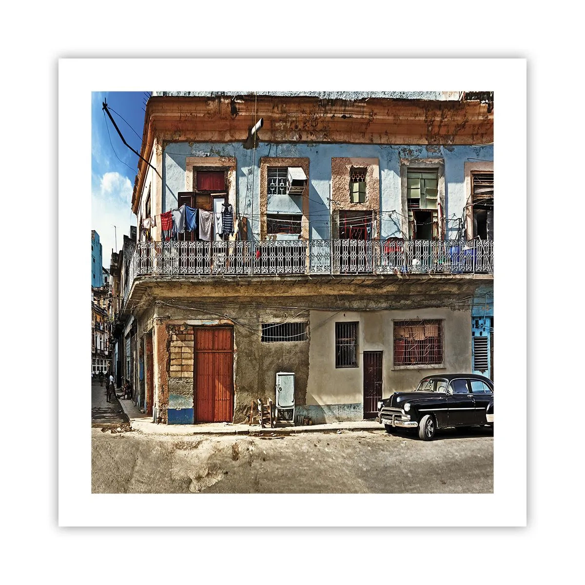 Poster - Havanna-Stimmung - 50x50 cm