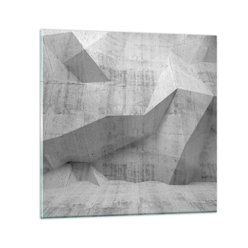 Glasbild - Bild auf glas - Eine echte Herausforderung - 30x30 cm