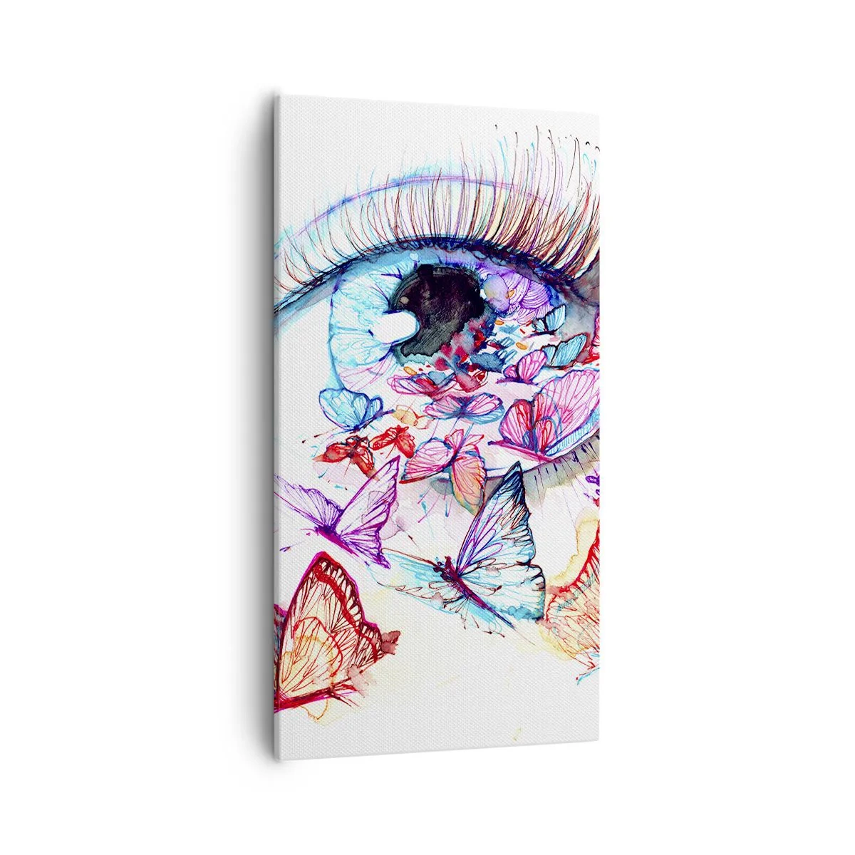 Bild auf Leinwand - Leinwandbild - Märchenhafter Augenzauber - 55x100 cm