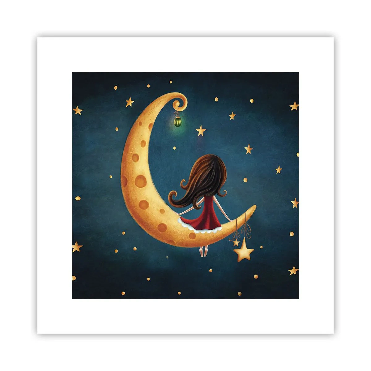 Poster - Einmal… - 30x30 cm