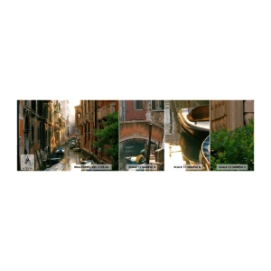 Fototapetenmuster Standard Eco - In einer venezianischen Gasse - Landschaft, Die Architektur, Venedig - 100x30 cm