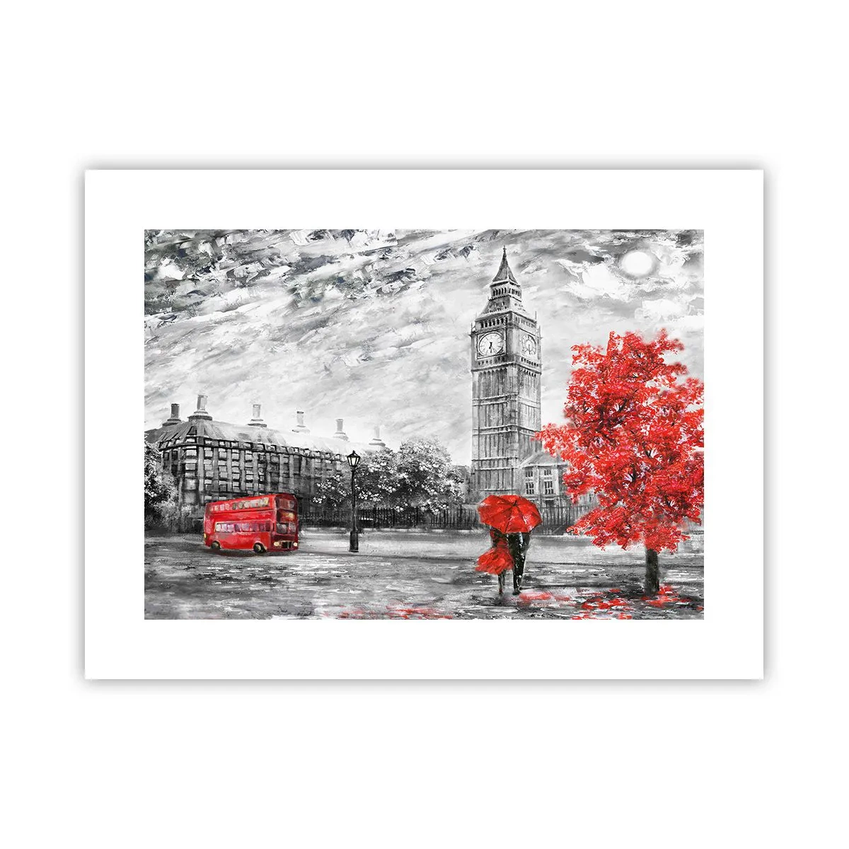 Poster - Ein aufregender Tag - 40x30 cm