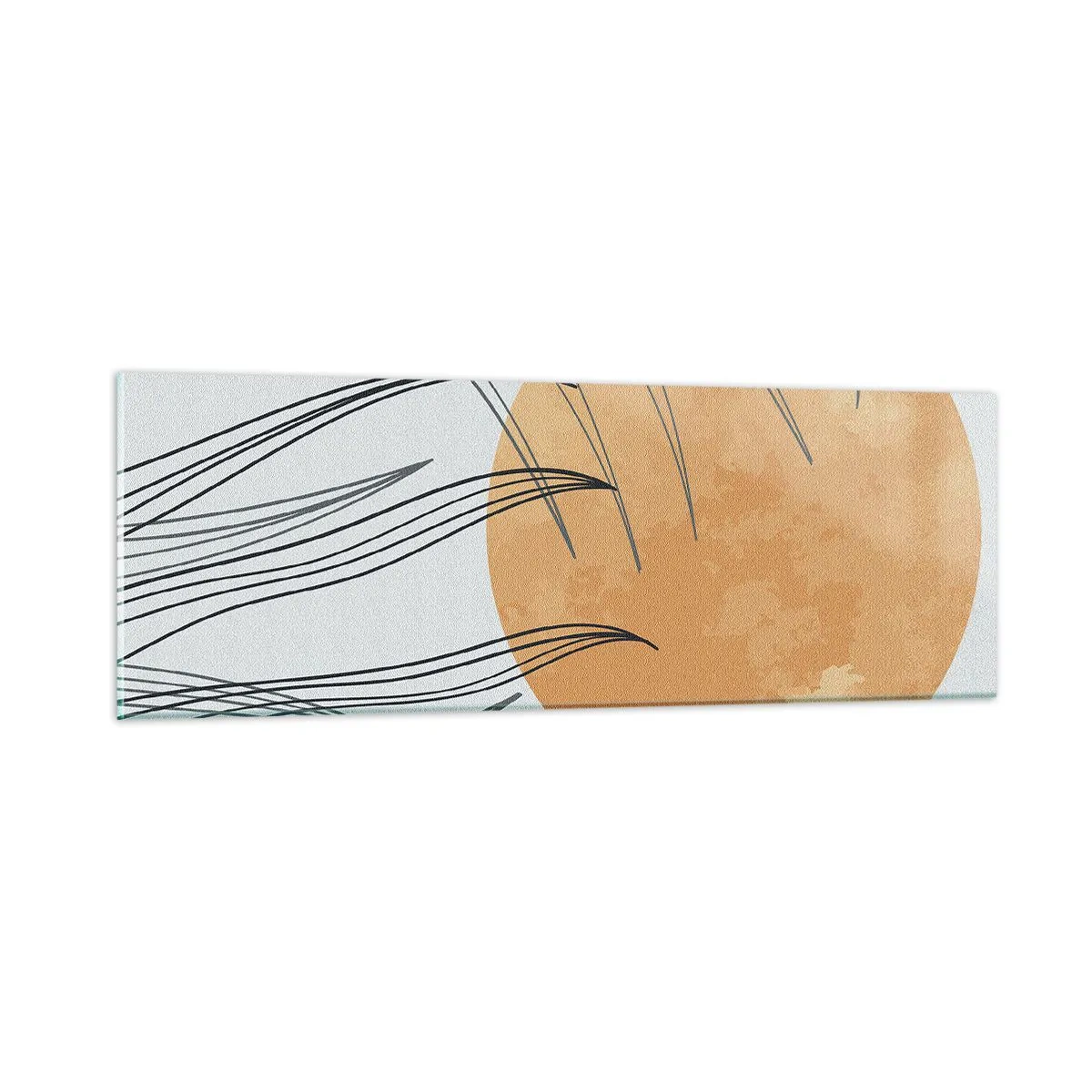 Glasbild - Bild auf glas - Immer der Sonne entgegen - 90x30 cm