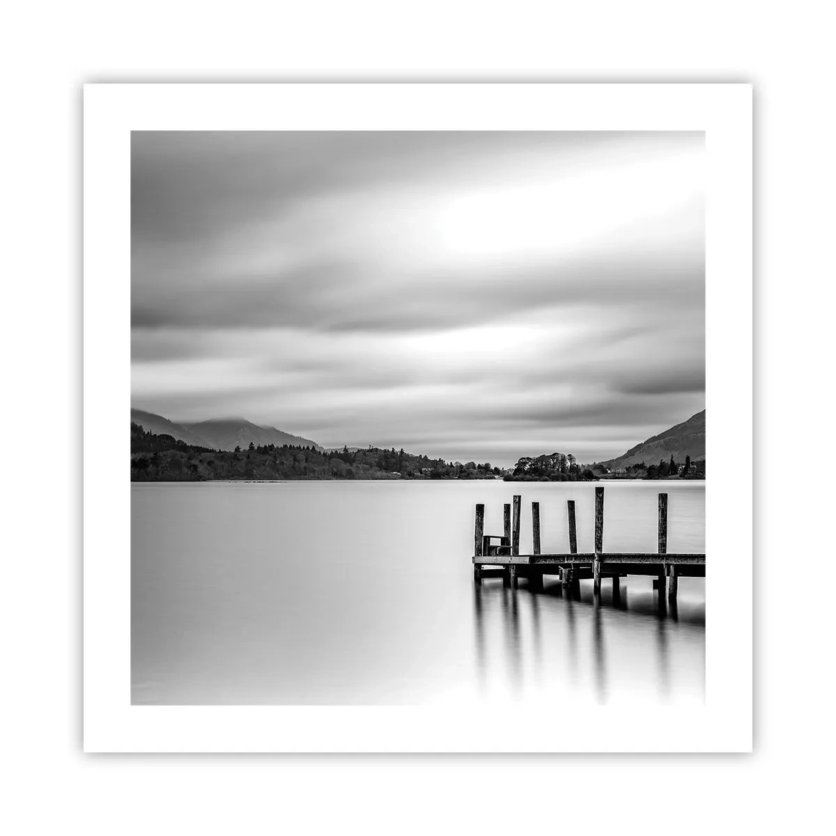 Poster - Milde und Kraft - 50x50 cm
