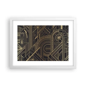 Poster in einem weißen Rahmen - Konzepte, Ideen, Pläne - 40x30 cm