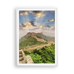 Poster in einem weißen Rahmen - Ewige Größe - 70x100 cm
