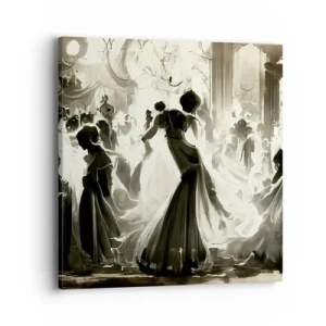 Bild auf Leinwand - Leinwandbild - Die große Maskerade - 40x40 cm