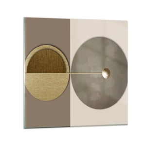 Glasbild - Bild auf glas - Perfekte Balance - 30x30 cm