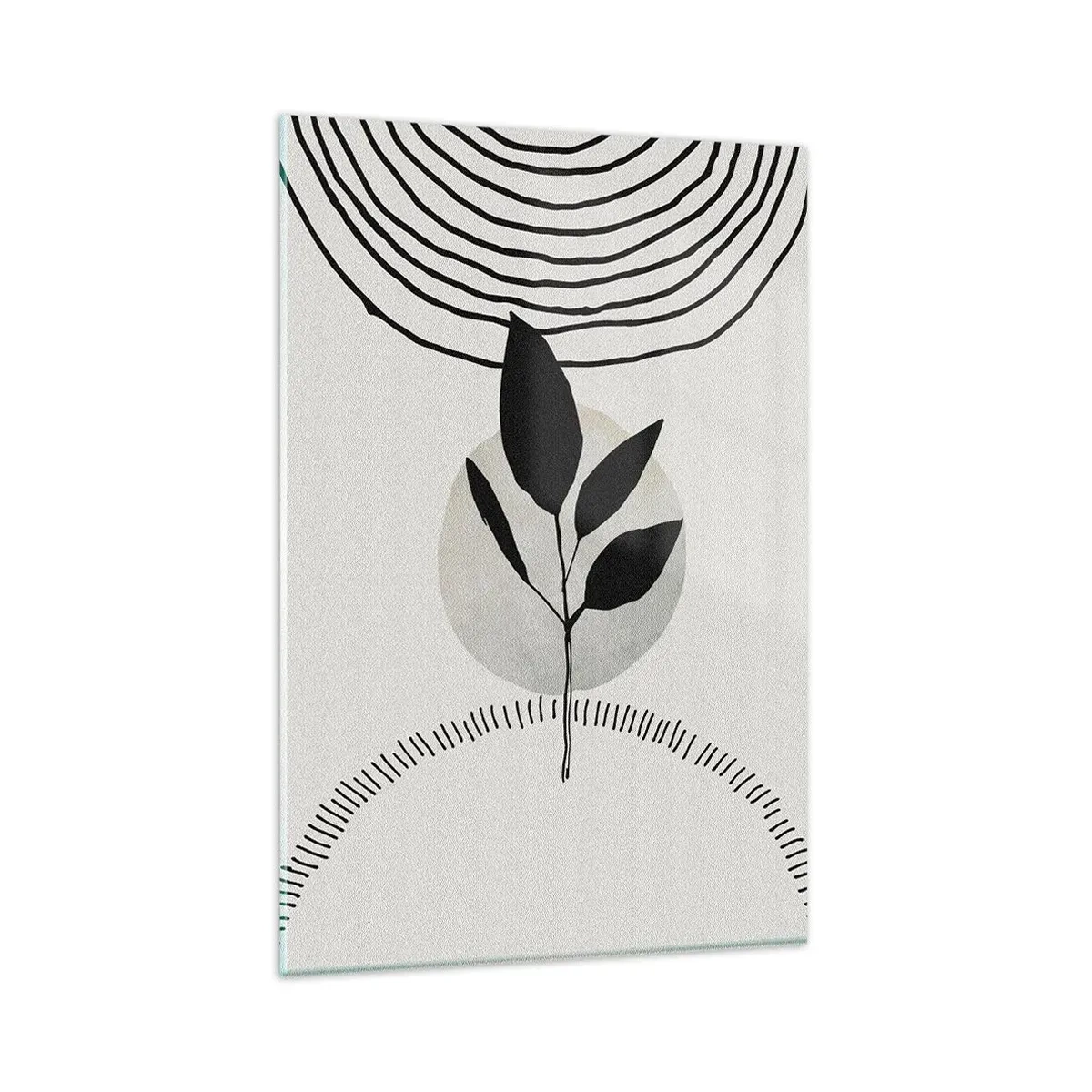 Glasbild - Bild auf glas - Komposition: Naturrituale - 80x120 cm