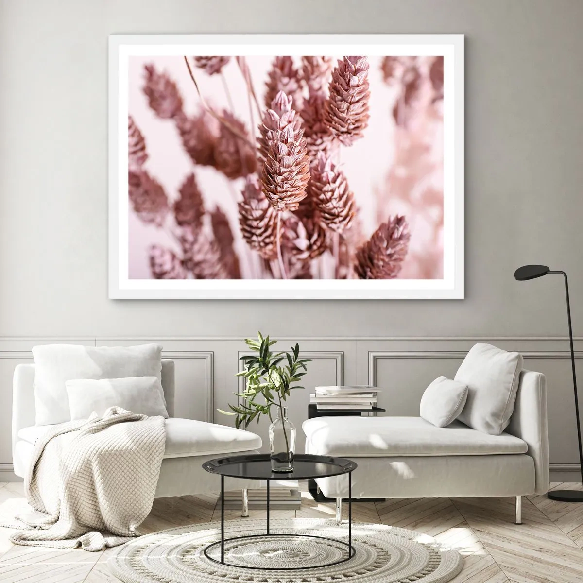 Poster in einem weißen Rahmen - Scheinbar unauffällig - 70x50 cm