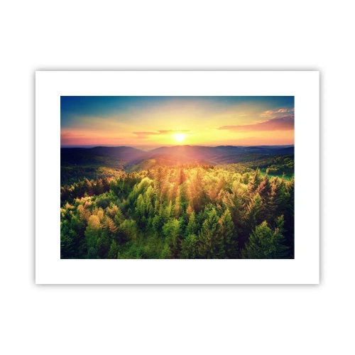 Poster - Scheitelpunkte und Spitzen - 40x30 cm