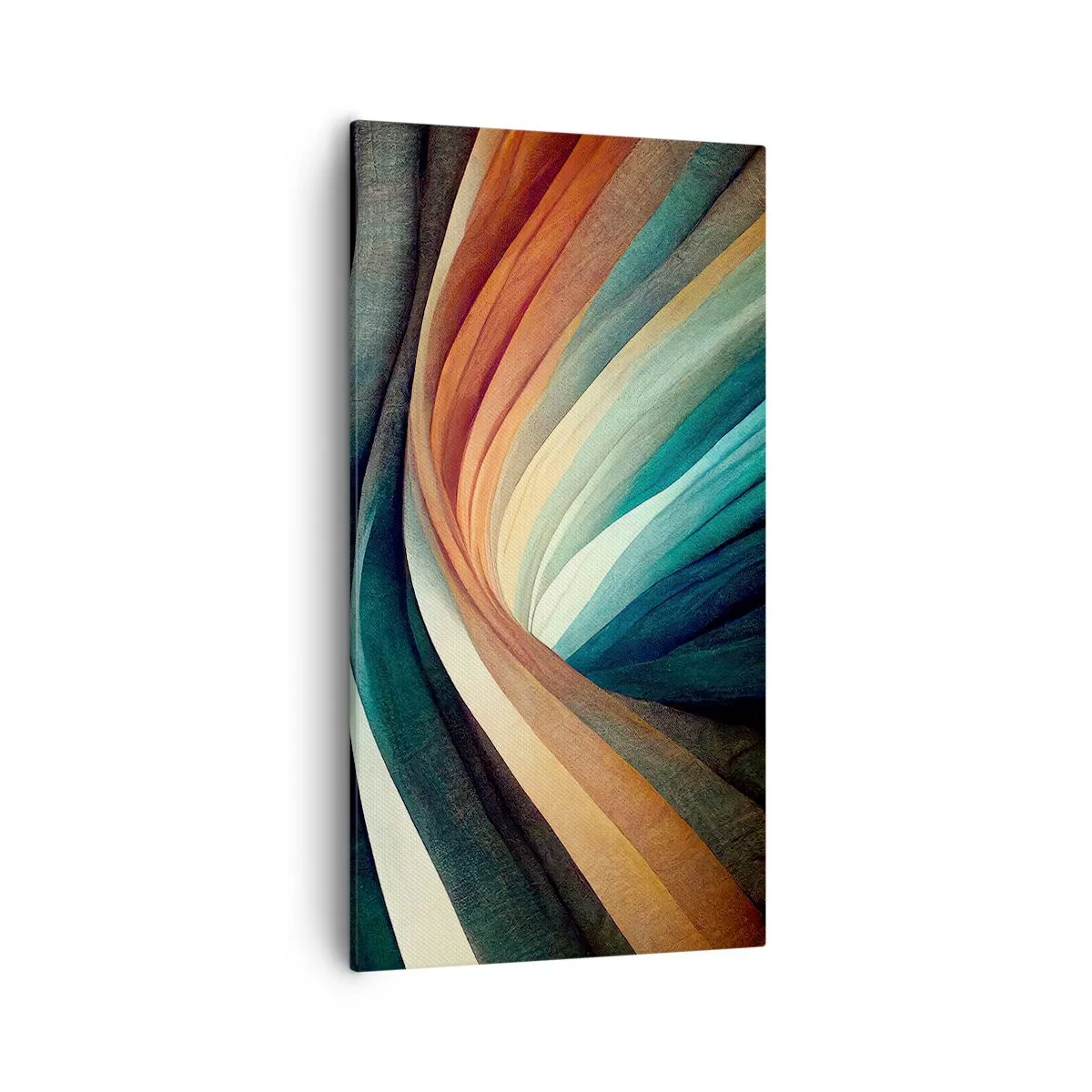 Bild auf Leinwand - Leinwandbild - Aus Farben gewebt - 55x100 cm