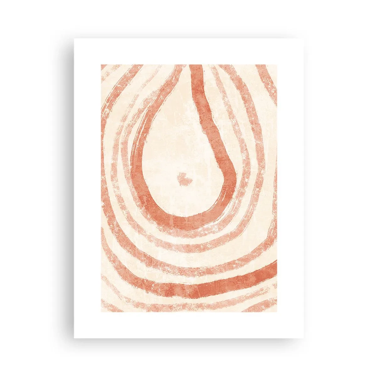 Poster - Korallenkreise – Komposition - 30x40 cm