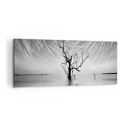 Bild auf Leinwand - Leinwandbild - Eine Sinfonie der Natur - 100x40 cm