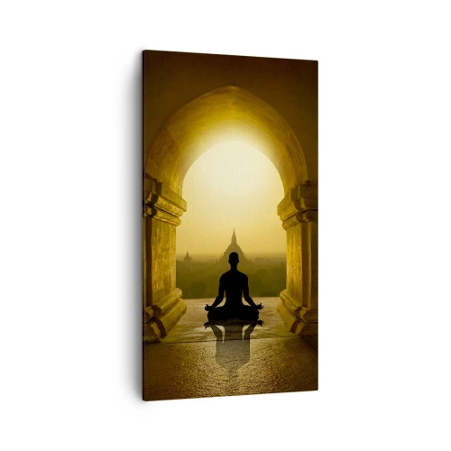 Bild auf Leinwand - Leinwandbild - Vollkommene Harmonie - 45x80 cm