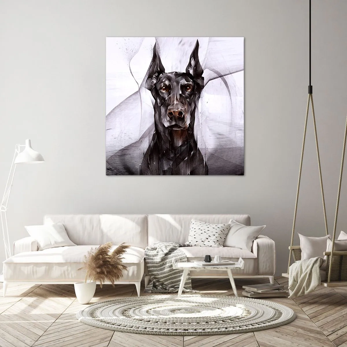 Bild auf Leinwand - Leinwandbild - Edelgeboren - 50x50 cm